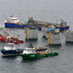 Illustration for article titled This 200,000-ton titan is now the largest oil rig in the world